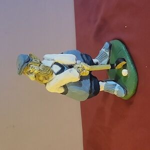 The Golfer - The David Frykman Portfolio, Coyne's & Co. - Golfer in Blue Outfit 